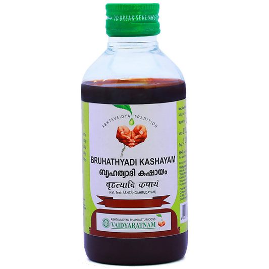 Vaidyaratnam Bruhathyadi Kashayam / Brihatyadi Kashayam 