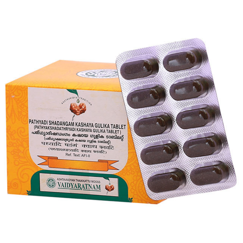Vaidyaratnam Pathyakshadathryadi Kasaya Tablet 