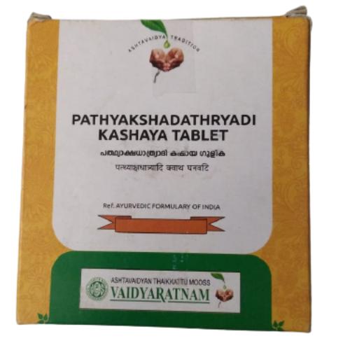 Vaidyaratnam Pathyakshadathryadi Kasaya Tablet 