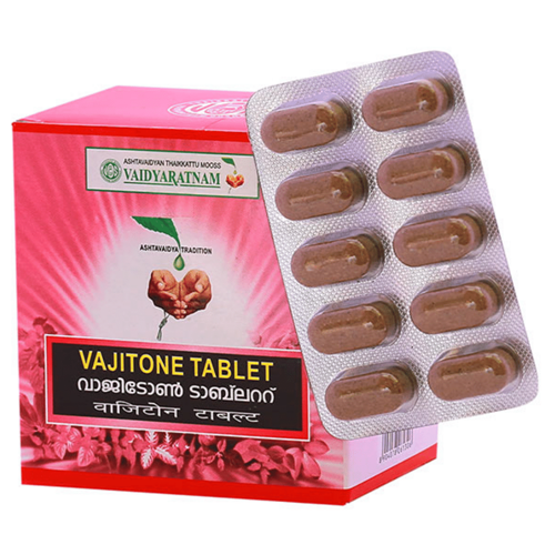 Vaidyaratnam Vajitone Tablets 