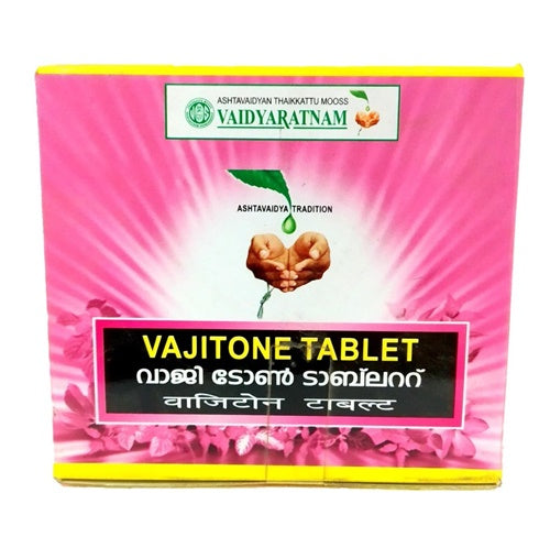 Vaidyaratnam Vajitone Tablets 
