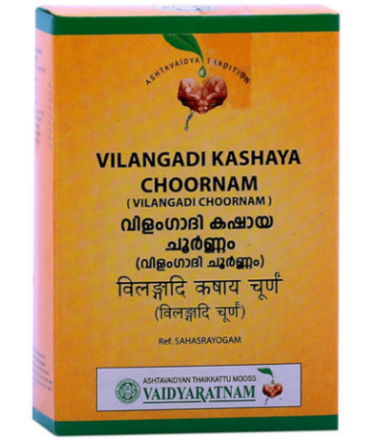 Vaidyaratnam Vilangadi kashaya Choornam 