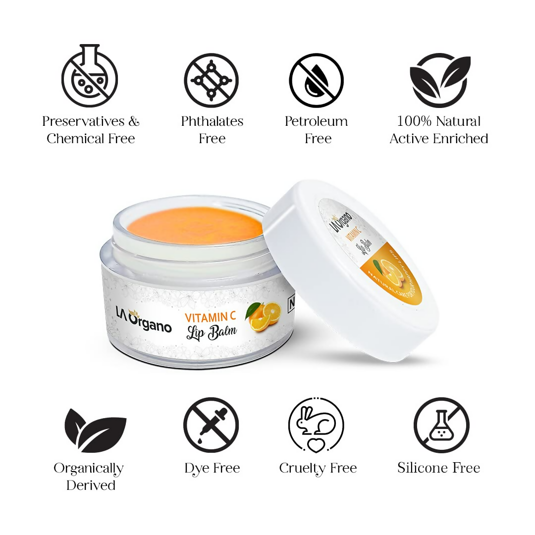 LA Organo Vitamin C Natural Lip Balm 