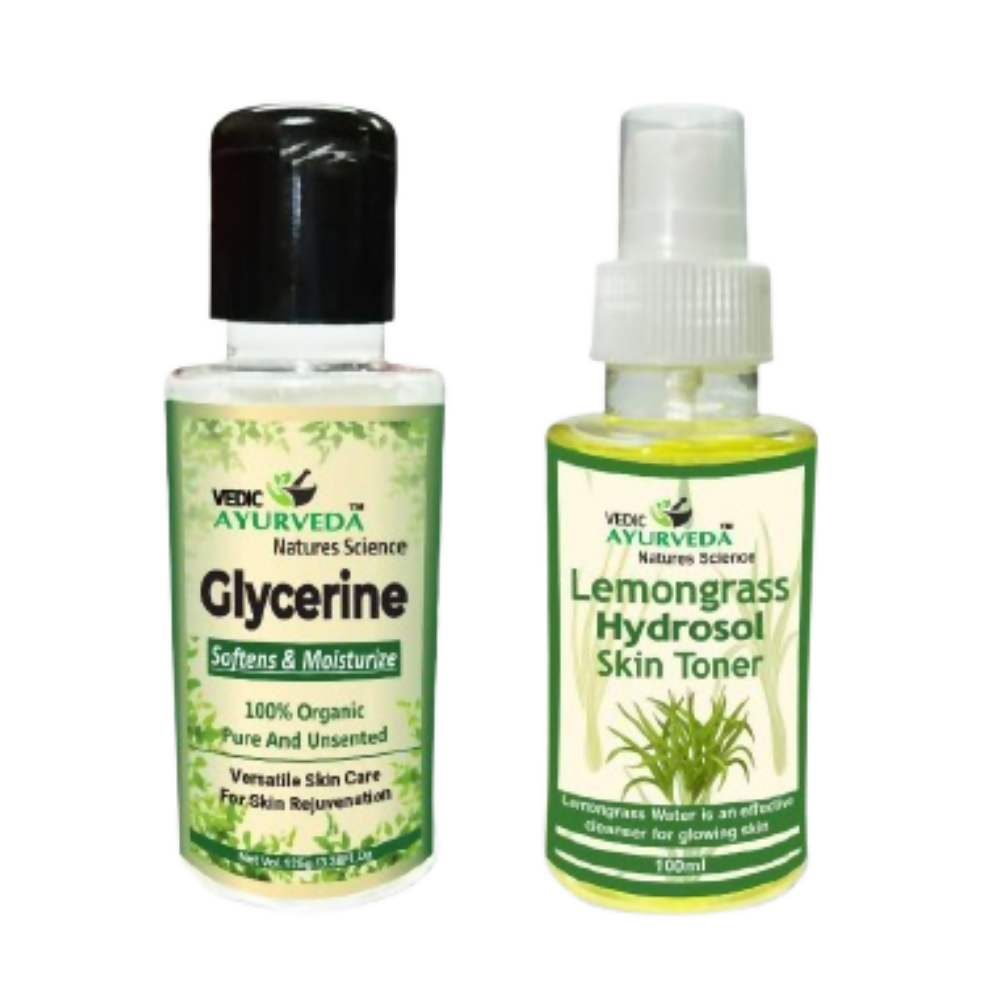 VedicAyurveda Glycerine With Lemongrass Hydrosol Skin Toner  Grab2Buy VedicAyurveda Grab2Buy