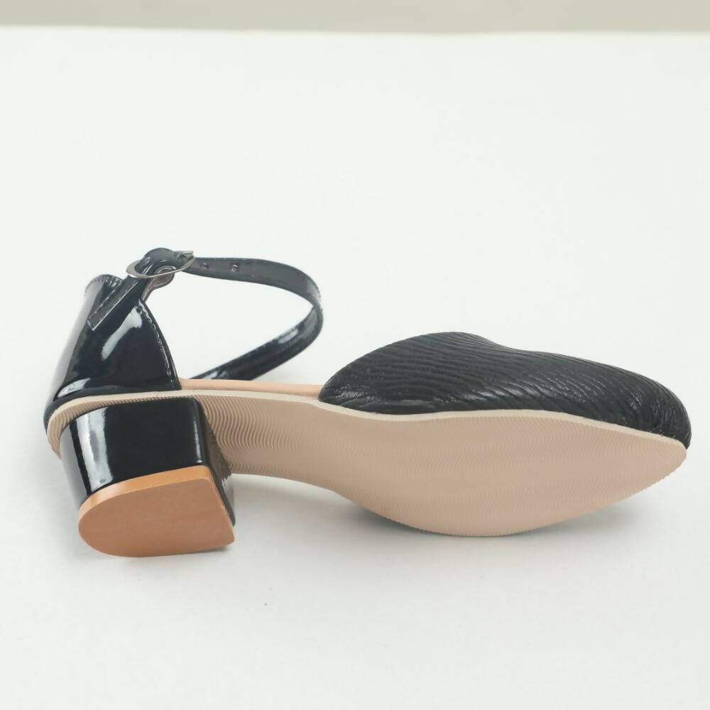 Tiny Bugs Girls Party Wear Ballerinas Heels - Black  Grab2Buy Tiny Bugs Grab2Buy