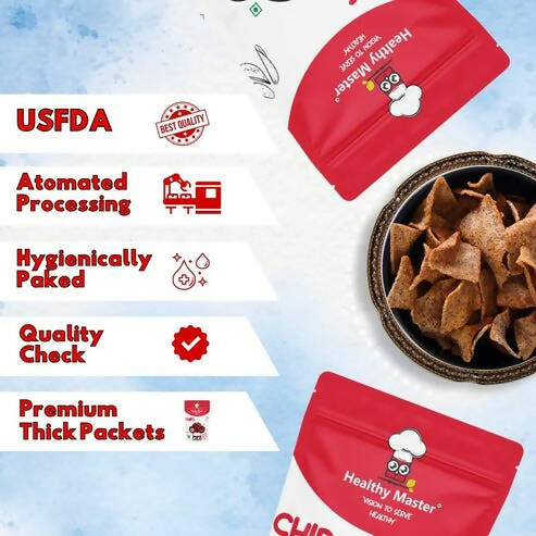 Healthy Master Baked Ragi Chips With All Natural Ingredients - Grab2buy