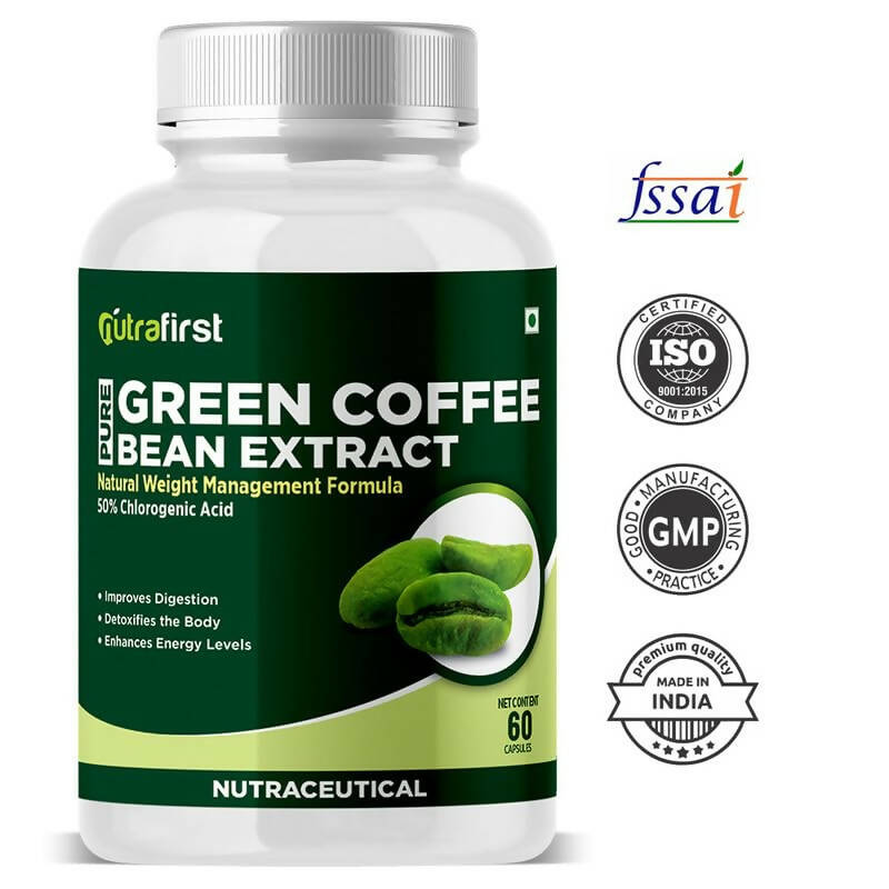 Nutrafirst Green Coffee Bean Extract Capsules - Grab2buy