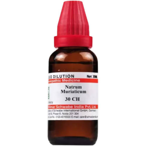 Dr. Willmar Schwabe India Natrum Muriaticum Dilution - Grab2buy