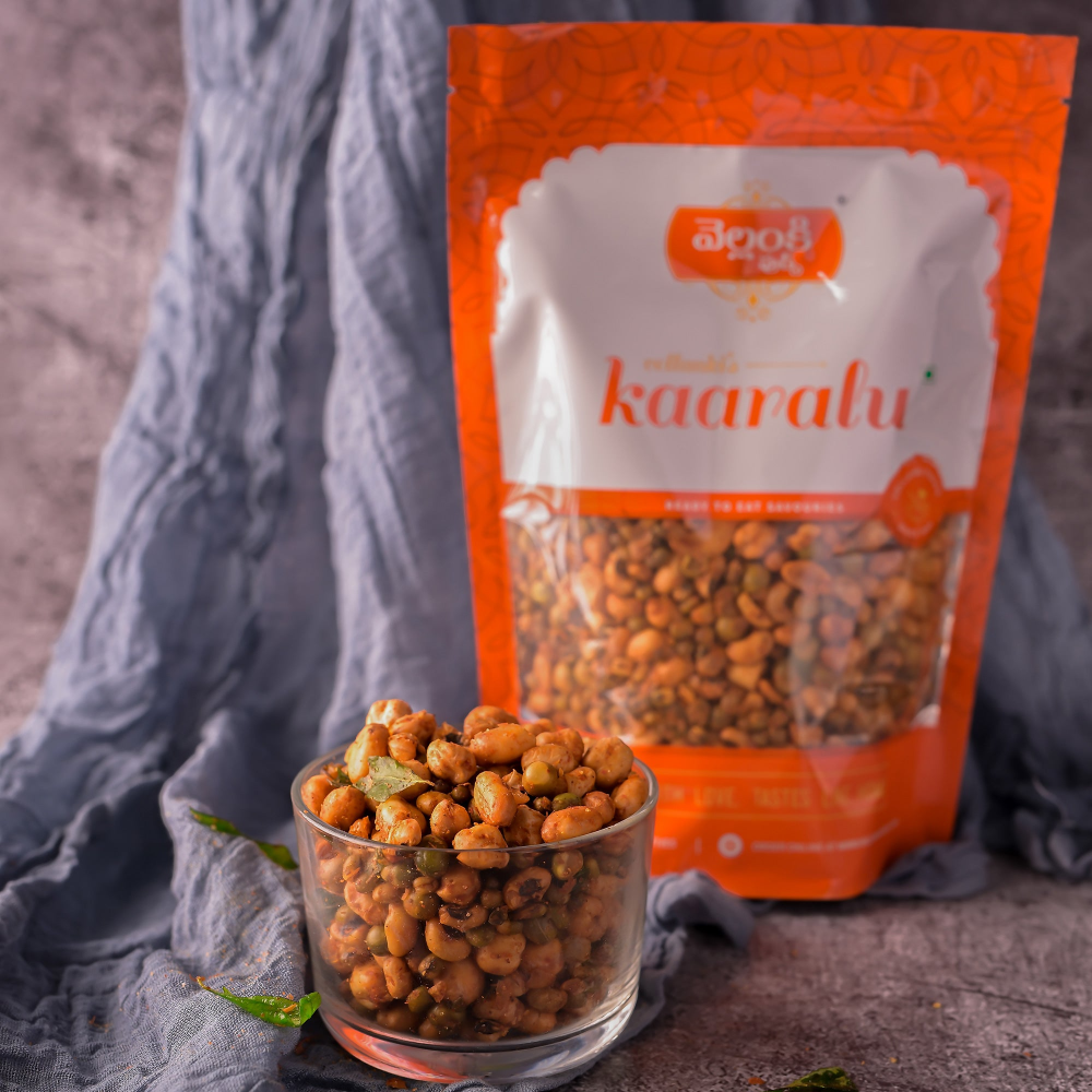 Indian Snacks Vellanki Foods - Navarathna Mixture | Andhra Special Navaratan Mixture | Homemade Snacks | No Preservatives Added - Grab2buy