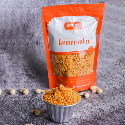 Vellanki Foods Namkeen Sanna Boondi Mixture | Authentic Taste of Indian Snacks | Ready to eat snacks - Grab2buy