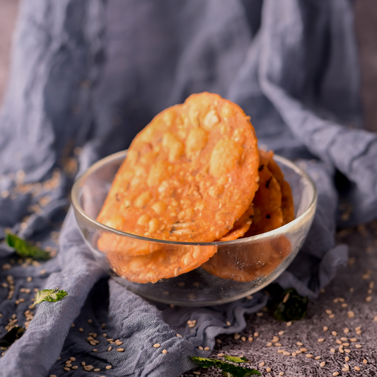 Vellanki Telangana Chekkalu | Round Chekkalu | South Indian Snacks | Tea Time Snacks - Grab2buy