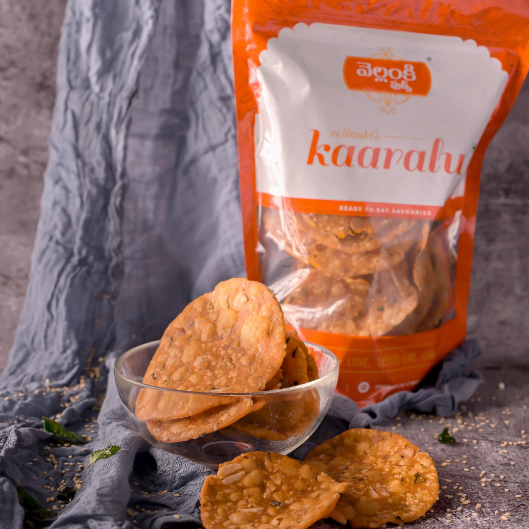 Vellanki Telangana Chekkalu | Round Chekkalu | South Indian Snacks | Tea Time Snacks - Grab2buy