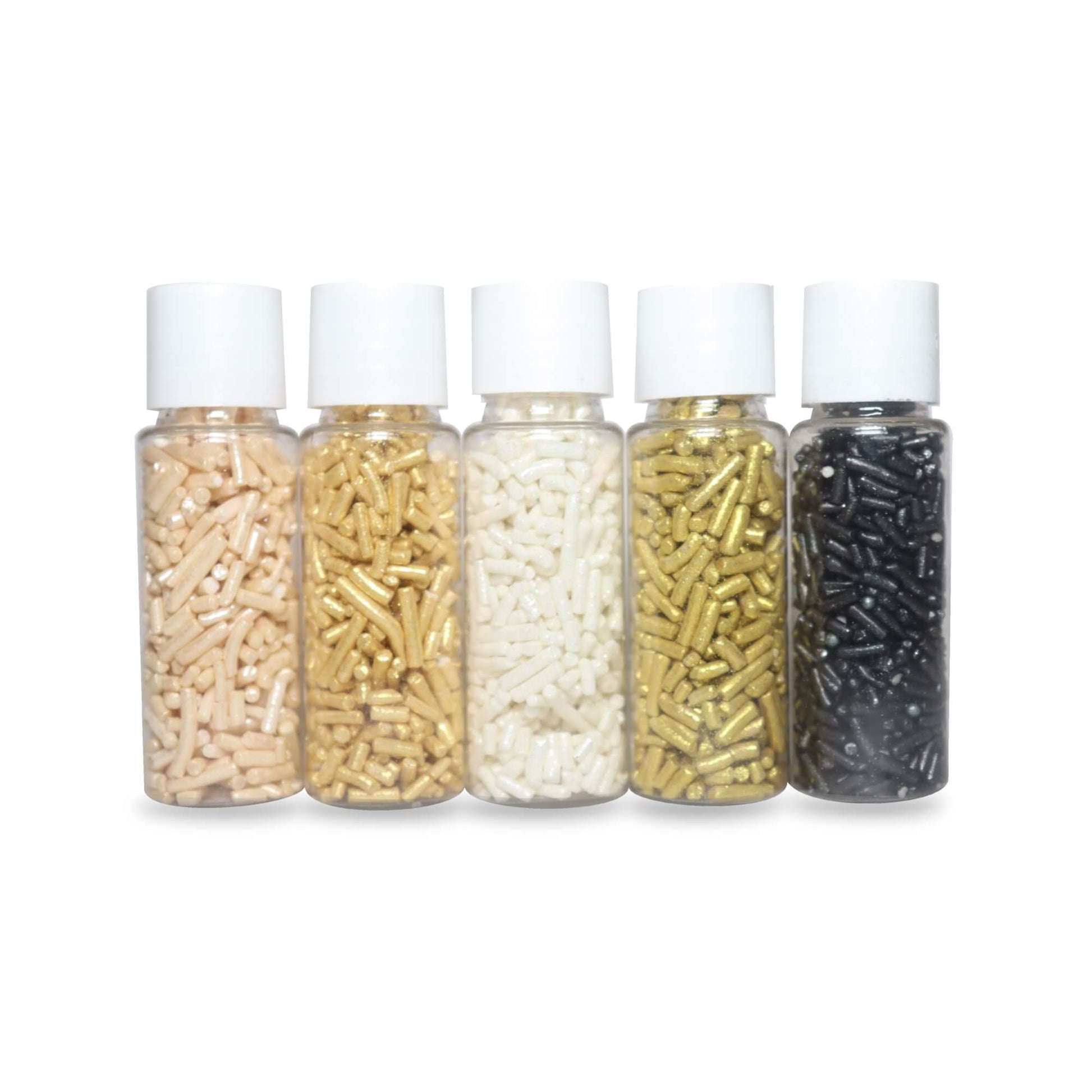 Confect Vermicelli Sprinkles Multipack 5  Grab2Buy Confect Grab2Buy