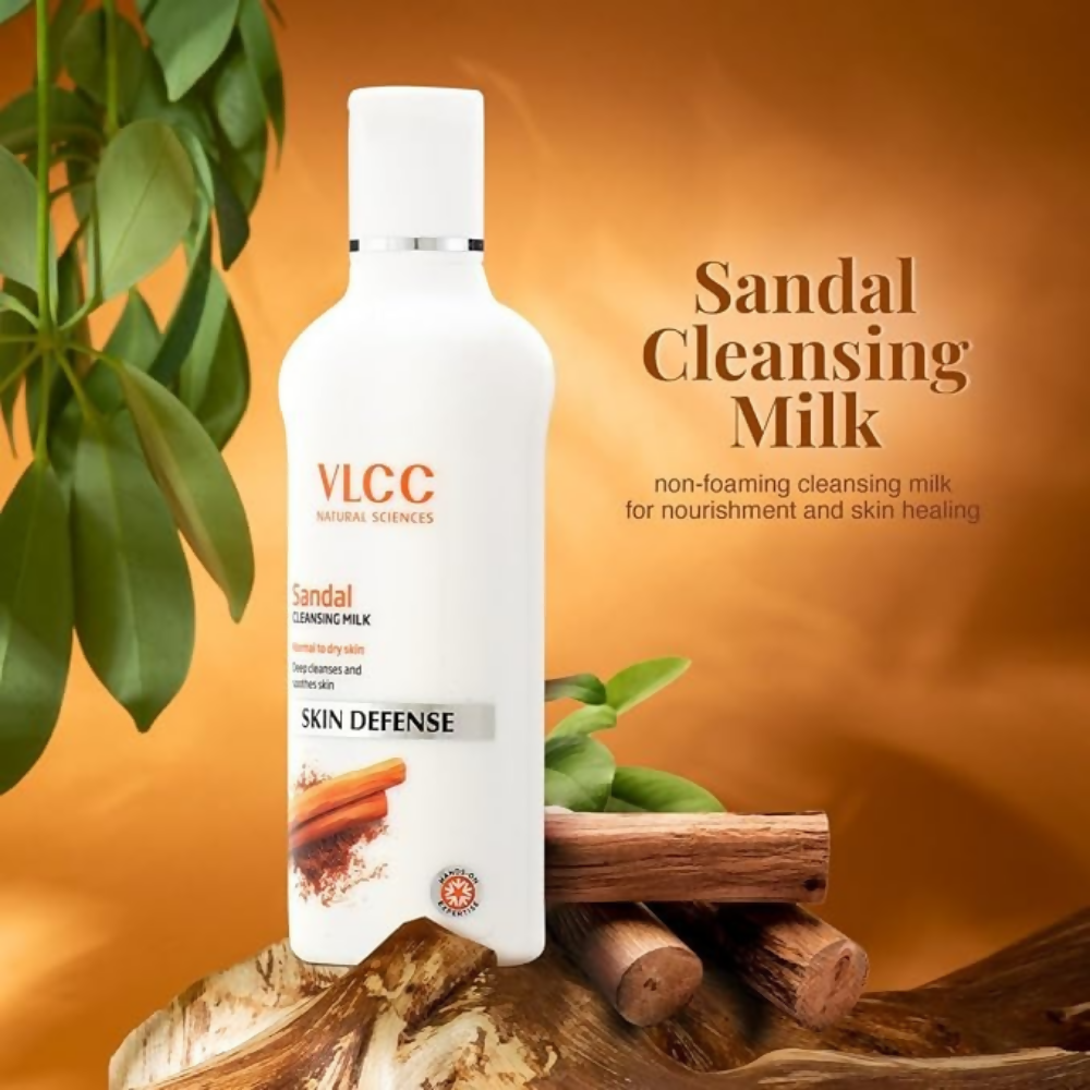 VLCC Sandal Cleansing Milk and rose water toner  Grab2Buy VLCC Grab2Buy