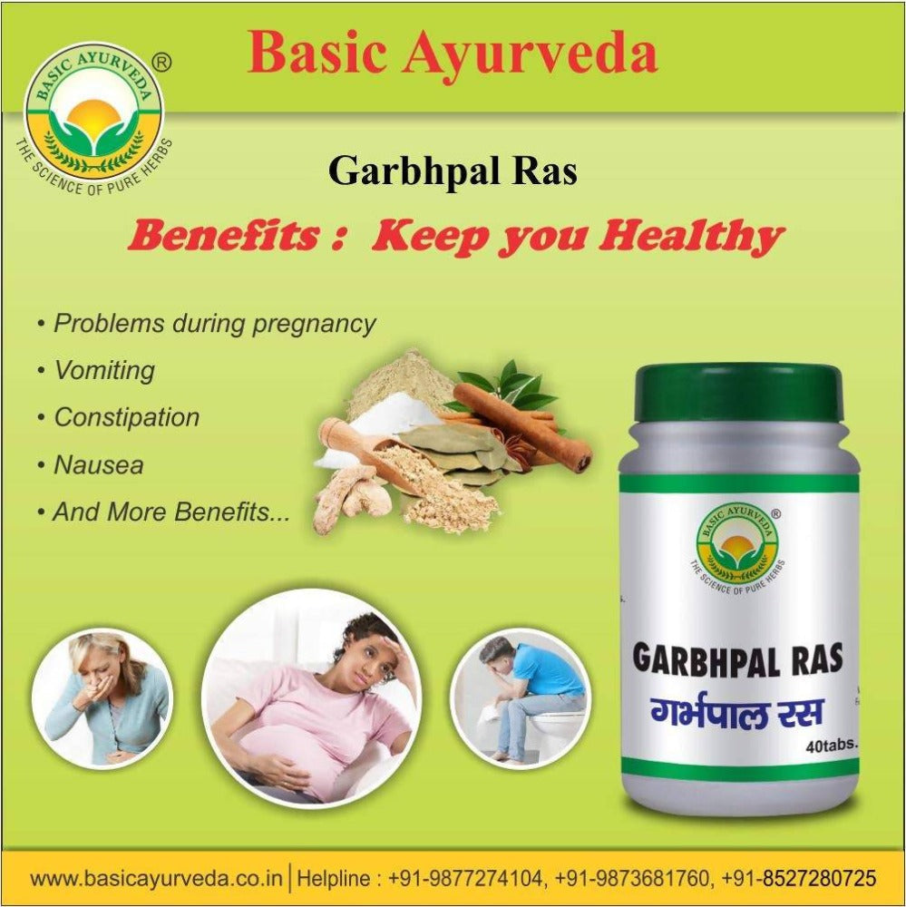 Basic Ayurveda Garbhpal Ras Tablets 