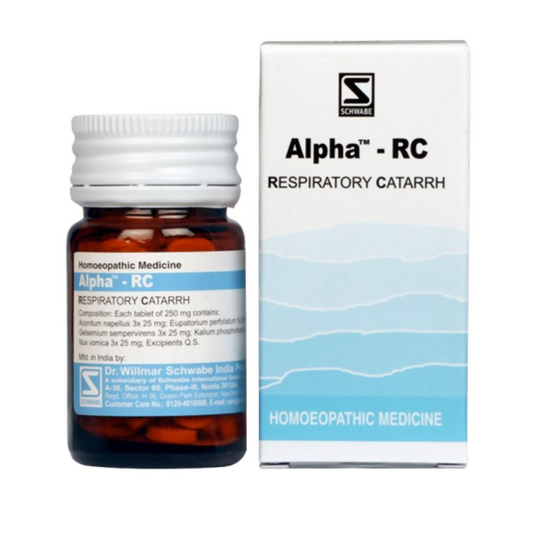 Dr. Willmar Schwabe India Alpha - RC Tablets 