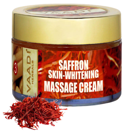 Vaadi Herbals Saffron Skin Whitening Massage Cream - Grab2buy