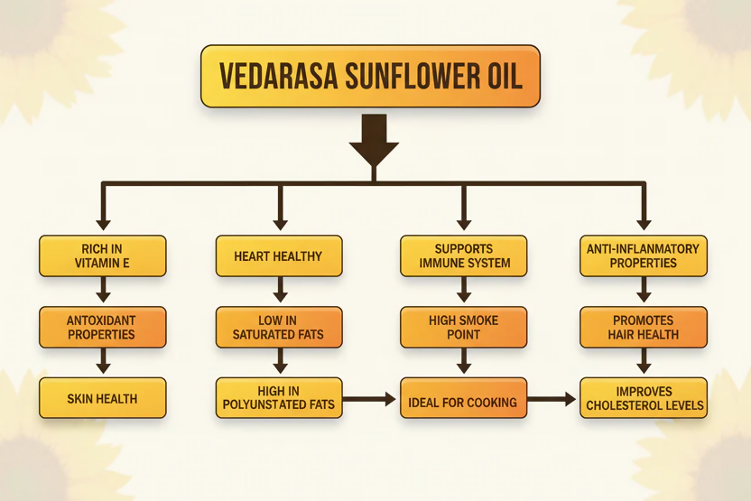 VedaRasa Sunflower Oil  Grab2Buy VedaRasa Grab2Buy