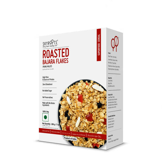 Skyroots Roasted Bajara Flakes - Grab2buy