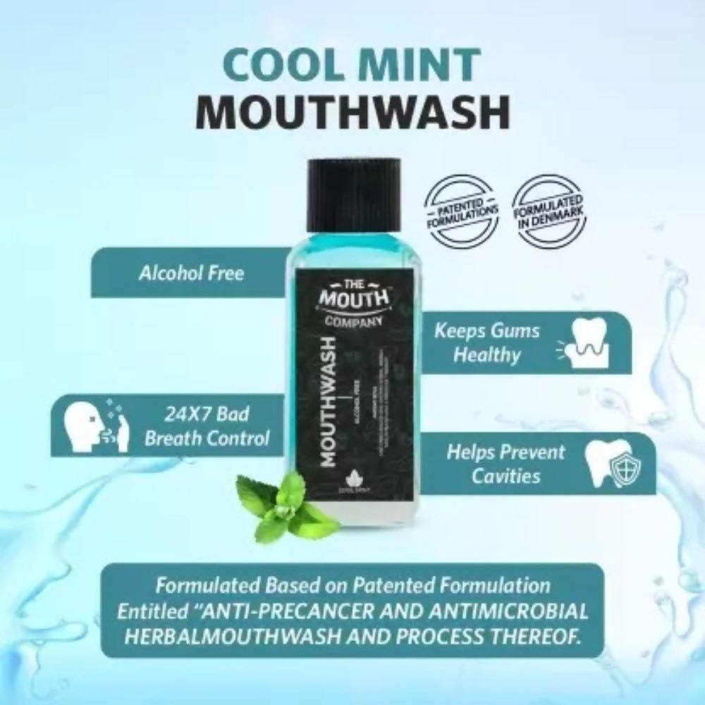 The Mouth Company Cool Mint Mouthwash  Grab2Buy The Mouth Company Grab2Buy
