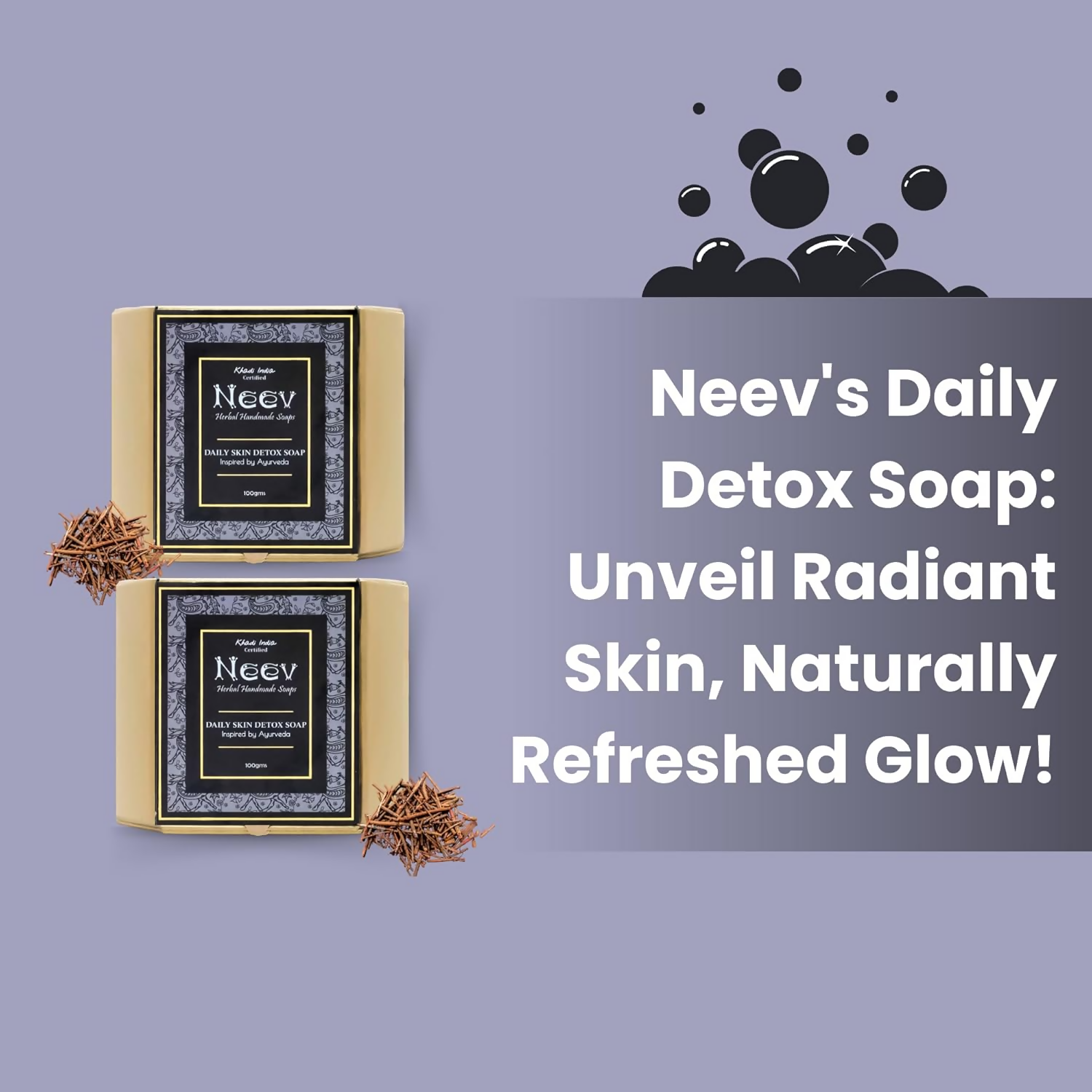 Neev Herbal Handmade Soaps Daily Skin Detox