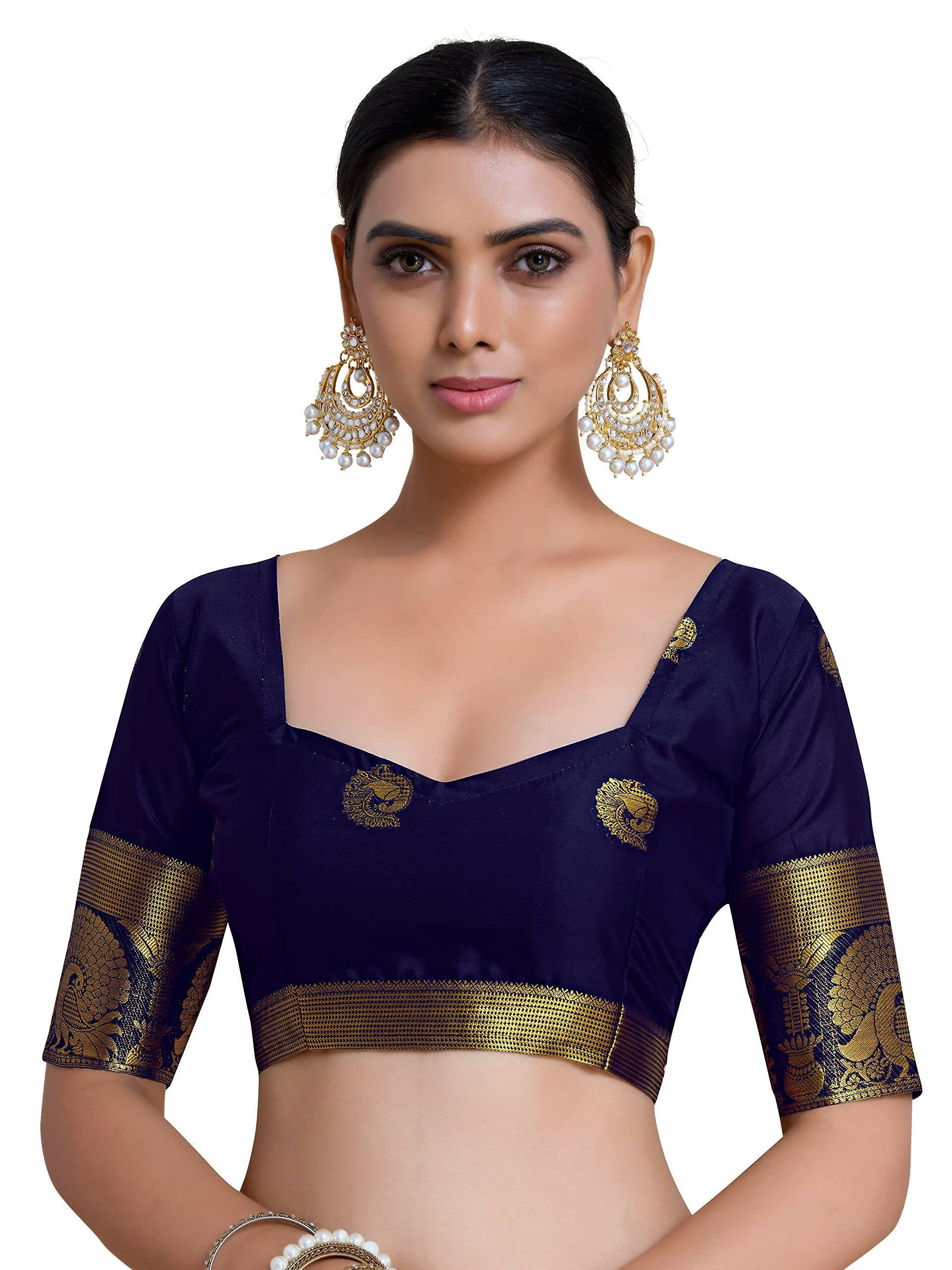 Mimosa Women's Pink Mysore Silk Crepe Saree