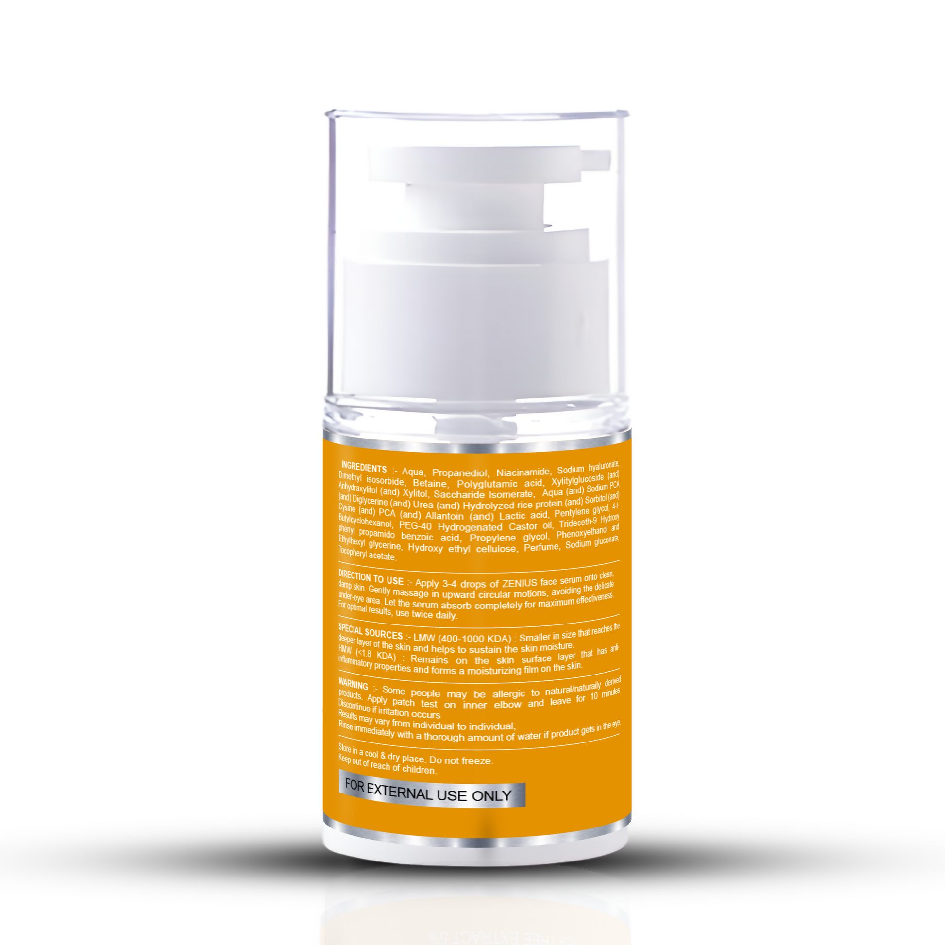 Zenius Hyaluronic Acid Serum for Hydrated Skin  Grab2Buy Zenius Grab2Buy