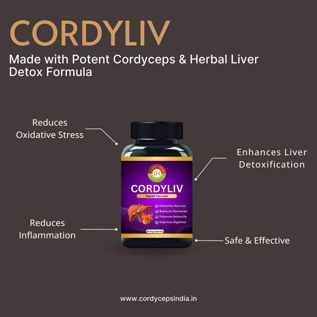 Cordy Herb Cordyliv Capsules - Liver Detox 
