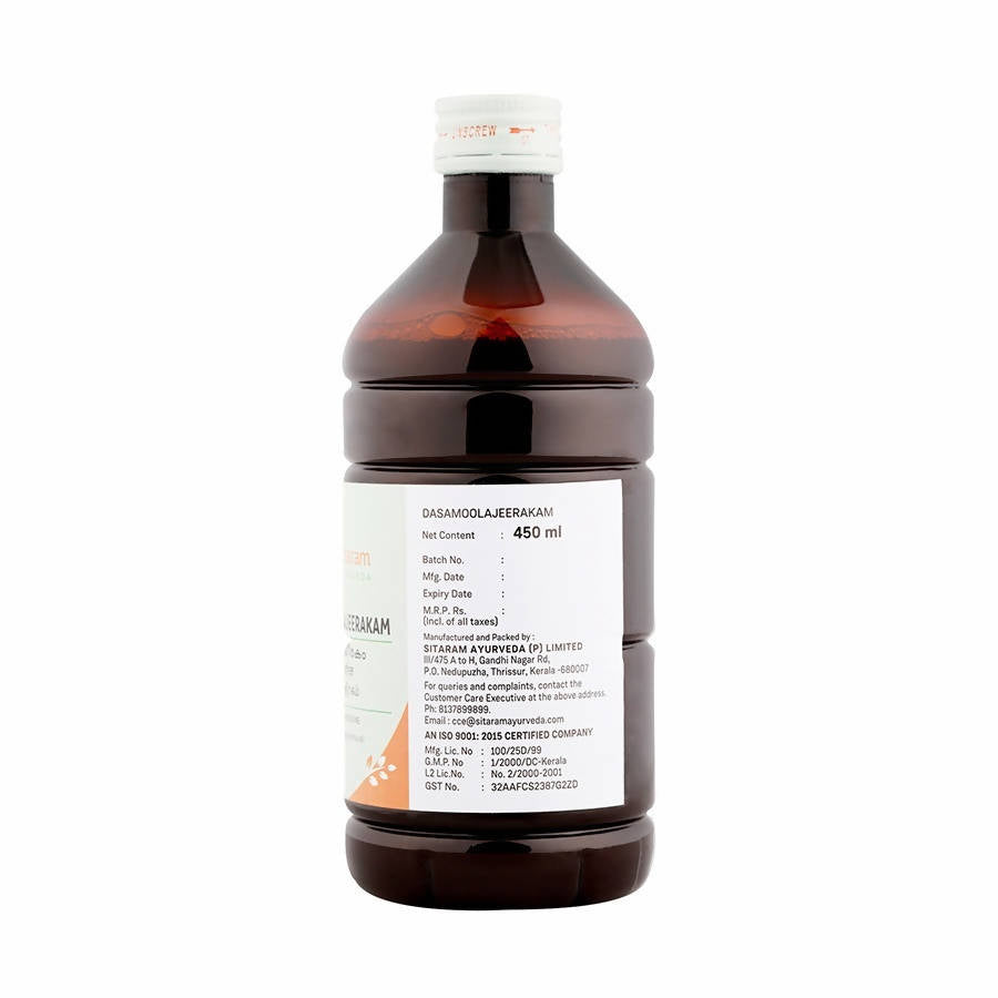 Sitaram Ayurveda Dasamoolajeerakam Syrup 