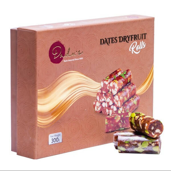 Dadu's Dates Dryfruit Roll 