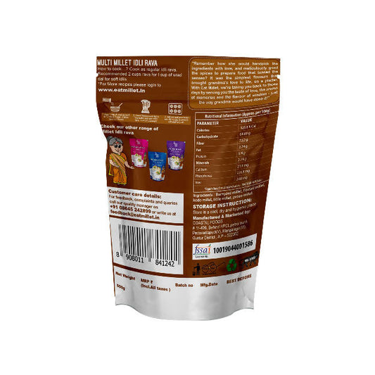 Eat Millet Multi Millet Idli Rava - Grab2buy