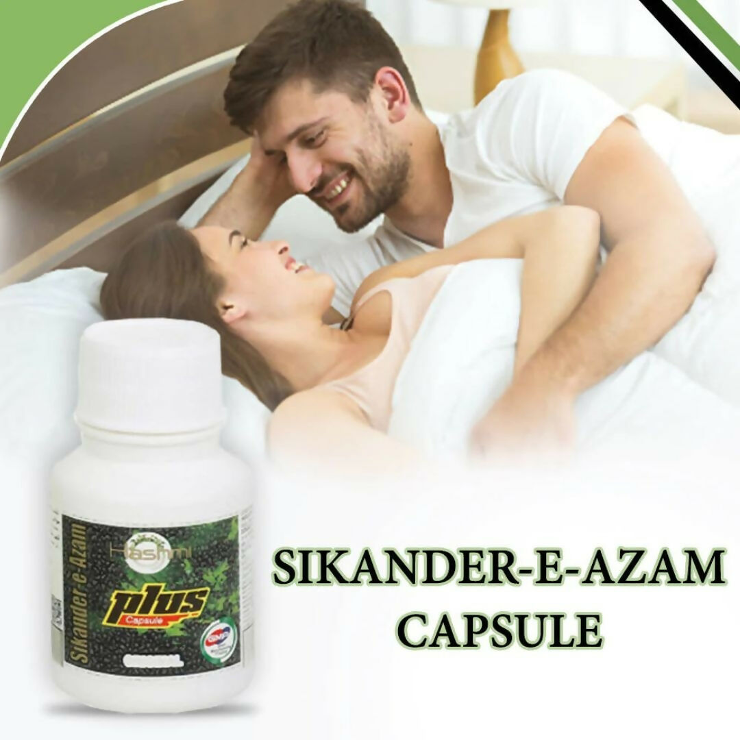 Hashmi Sikander-E-Azam Plus Capsule – May Support Men's Wellness & Vitality 