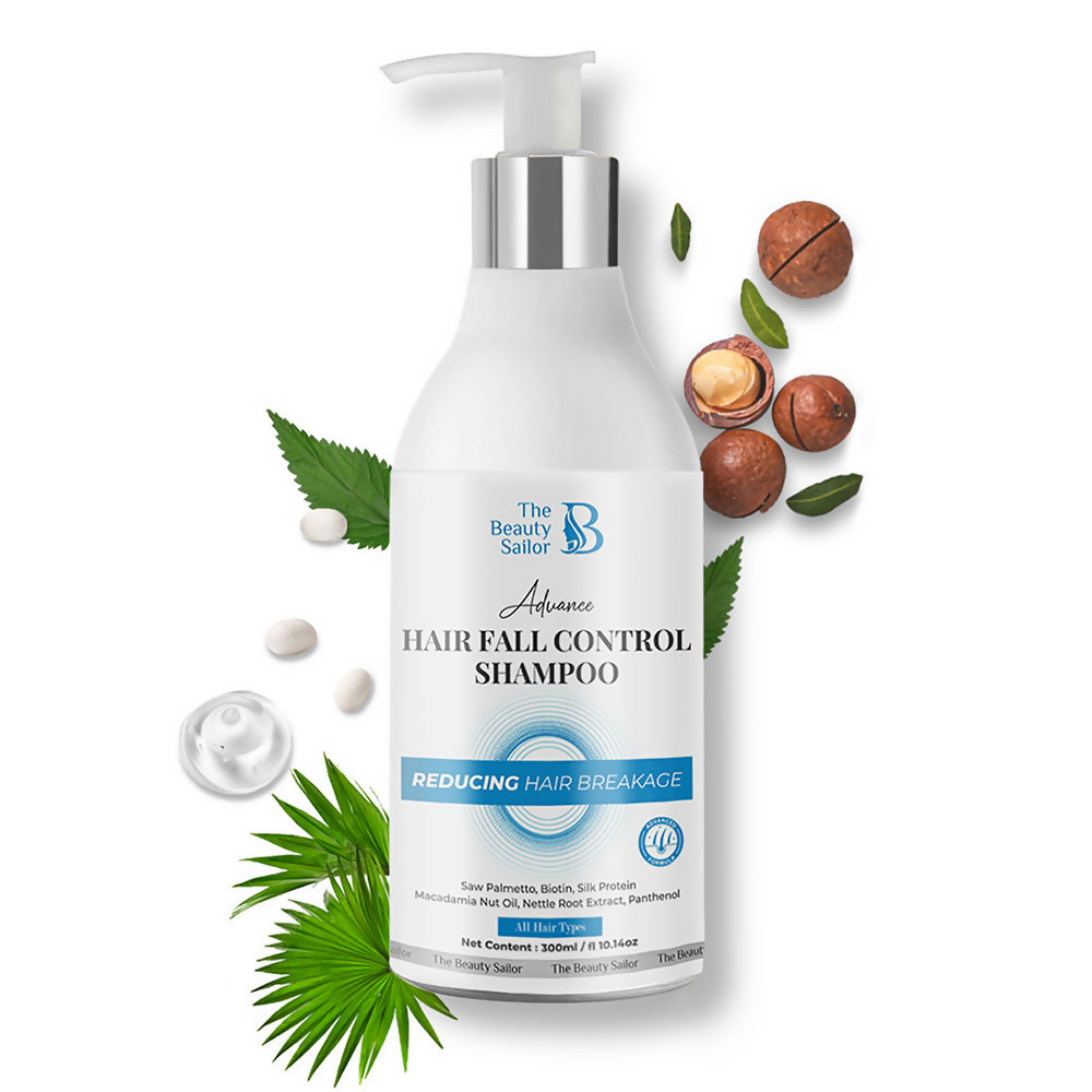 The Beauty Sailor Advance Hair Fall Control Shampoo With Silk Protein For Longer Stronger Hair  Grab2Buy The Beauty Sailor Grab2Buy