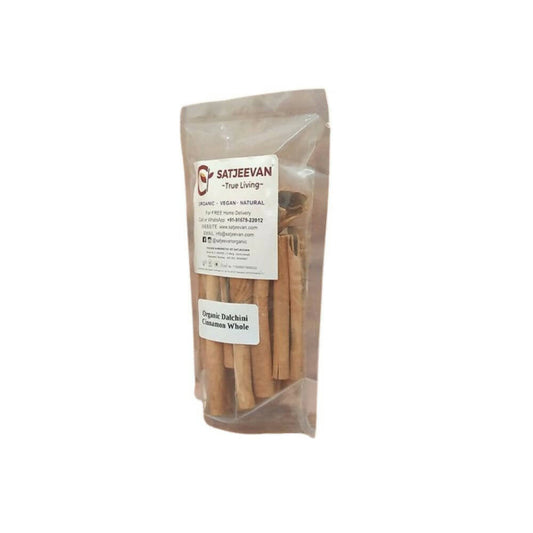 Satjeevan Organic Dalchini Cinnamon Whole - Grab2buy