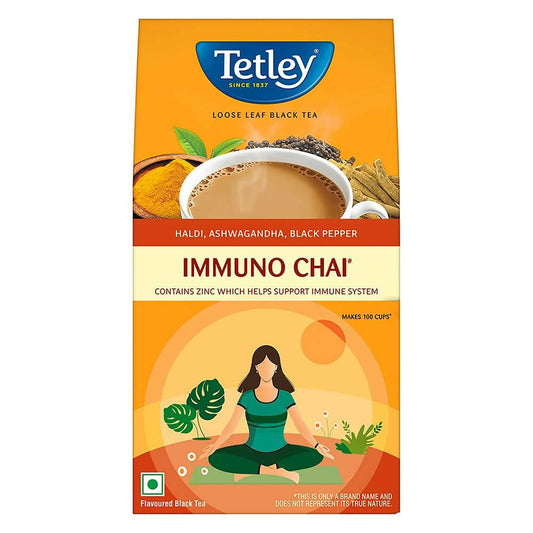 Tetley Immuno Chai Loose Leaf Flavoured Black Tea - Grab2buy