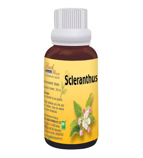 Bio India Homeopathy Bach Flower Scleranthus Dilution | Grab2Buy
