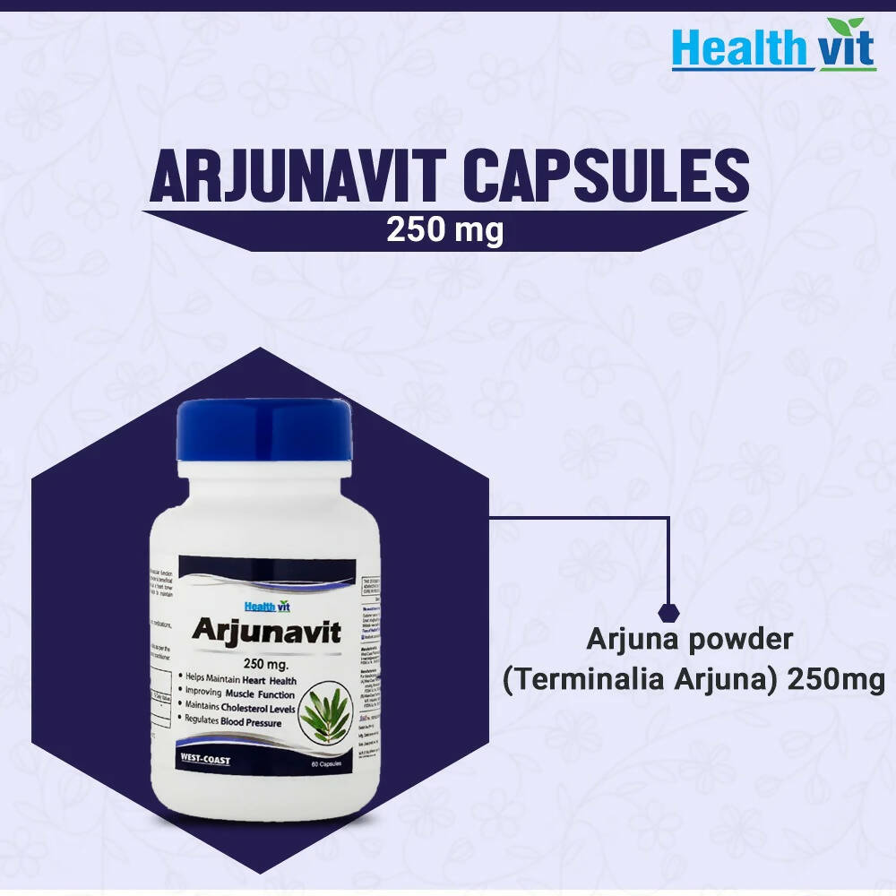 Healthvit Arjunavit Capsules - Grab2buy