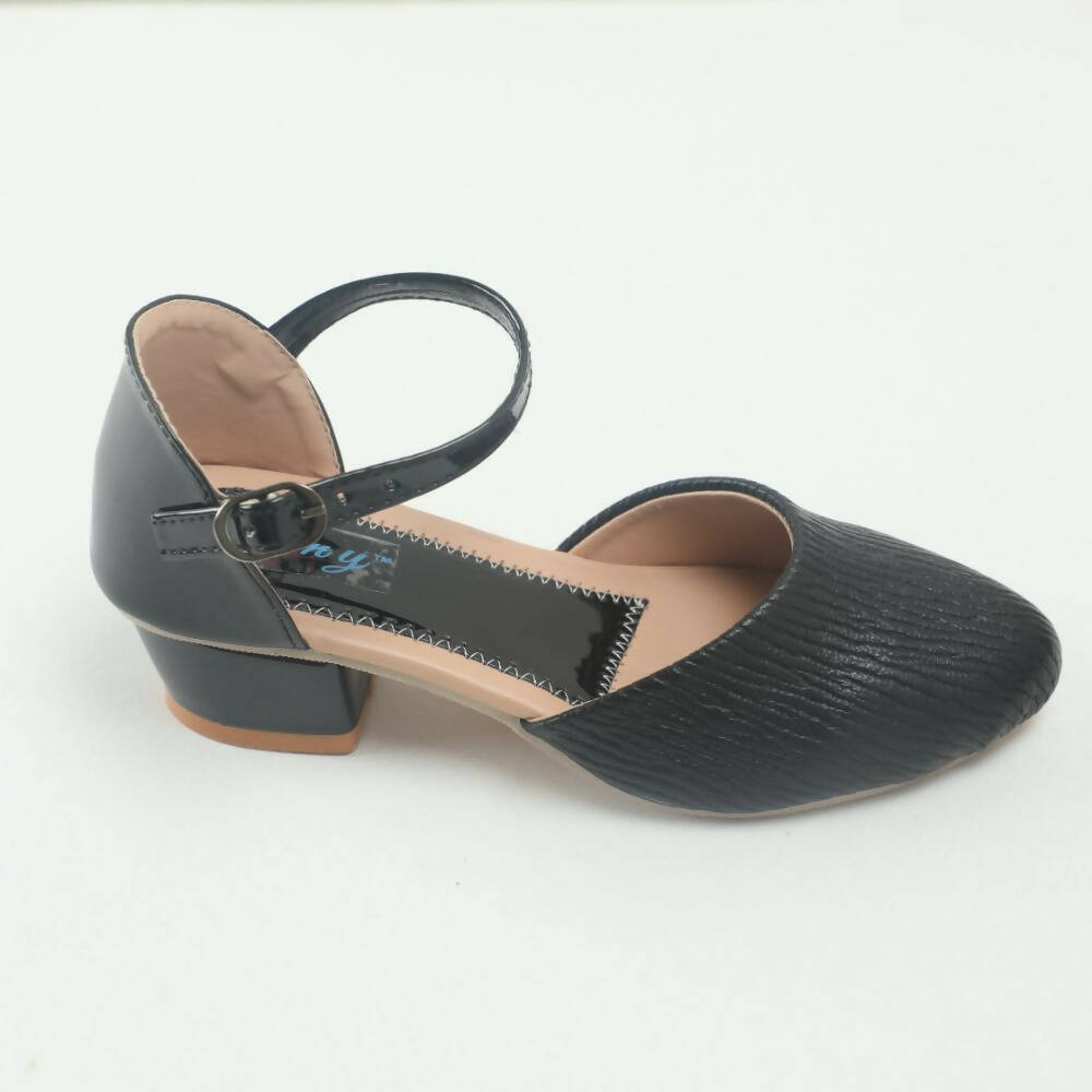 Tiny Bugs Girls Party Wear Ballerinas Heels - Black  Grab2Buy Tiny Bugs Grab2Buy