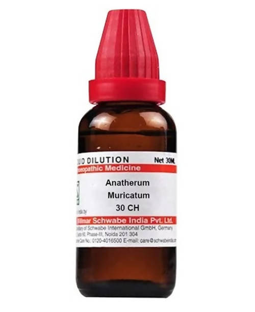 Dr. Willmar Schwabe India Anatherum Muricatum Dilution 