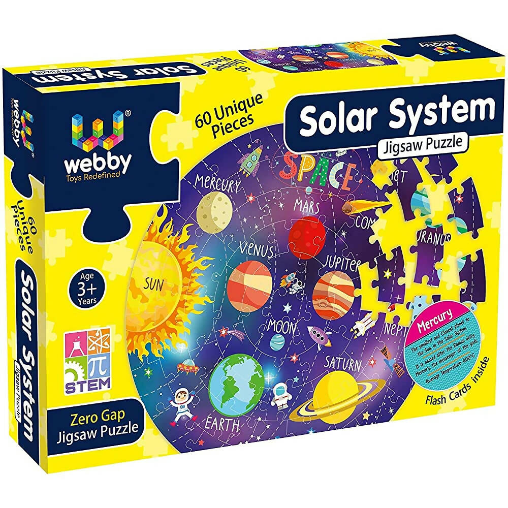 Webby Amazing Outer Space Solar System 60 Pieces Jigsaw Floor Puzzle  Grab2Buy Webby Grab2Buy