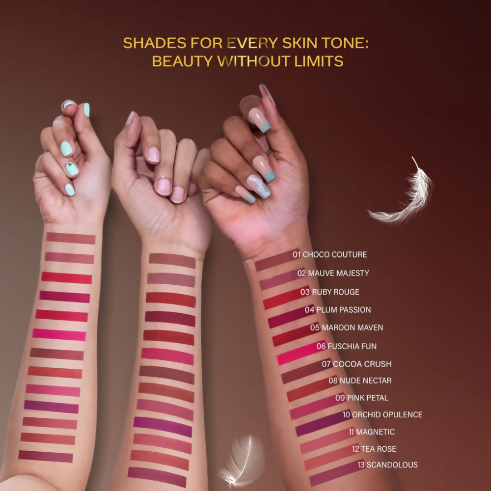 Faces Canada Comfy Matte Wow Liquid Lipstick - Orchid Opulence 10