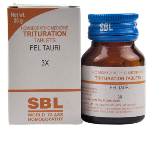 SBL Homeopathy Fel Tauri Trituration Tablets | Grab2Buy