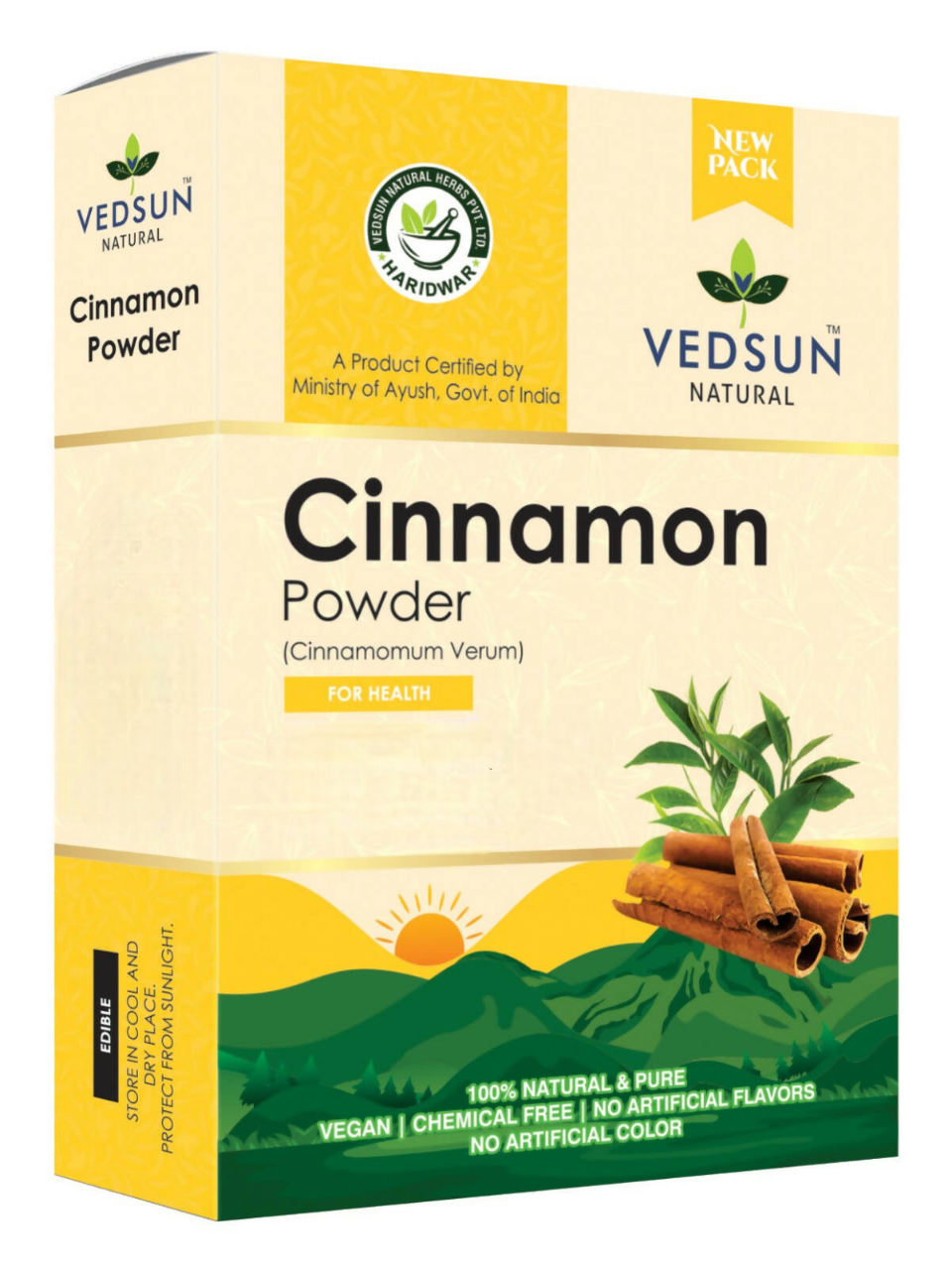 Vedsun Naturals Cinnamon Dalchini Powder 