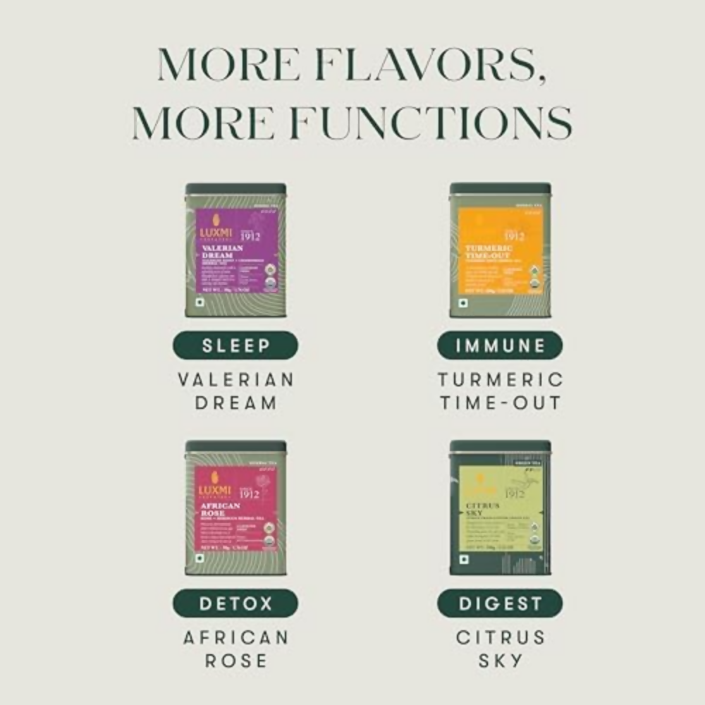 Luxmi Estates Turmeric Time-Out Herbal Loose Infusion
