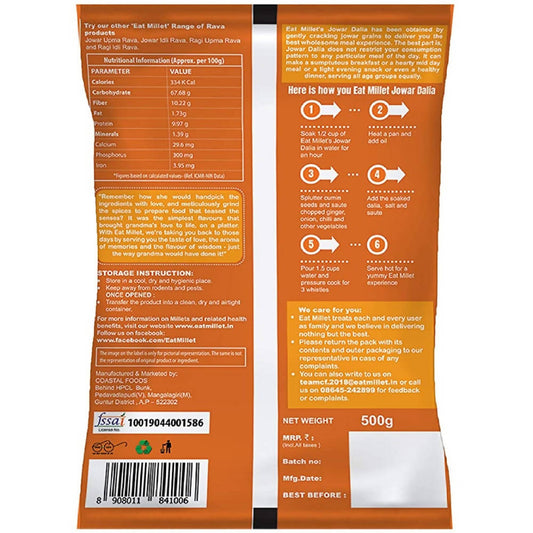 Eat Millet Jowar Dalia - Grab2buy