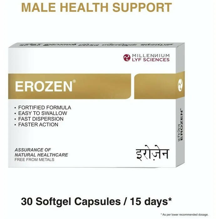 Millennium Herbal Care Erozen Softgel Capsules - Grab2buy