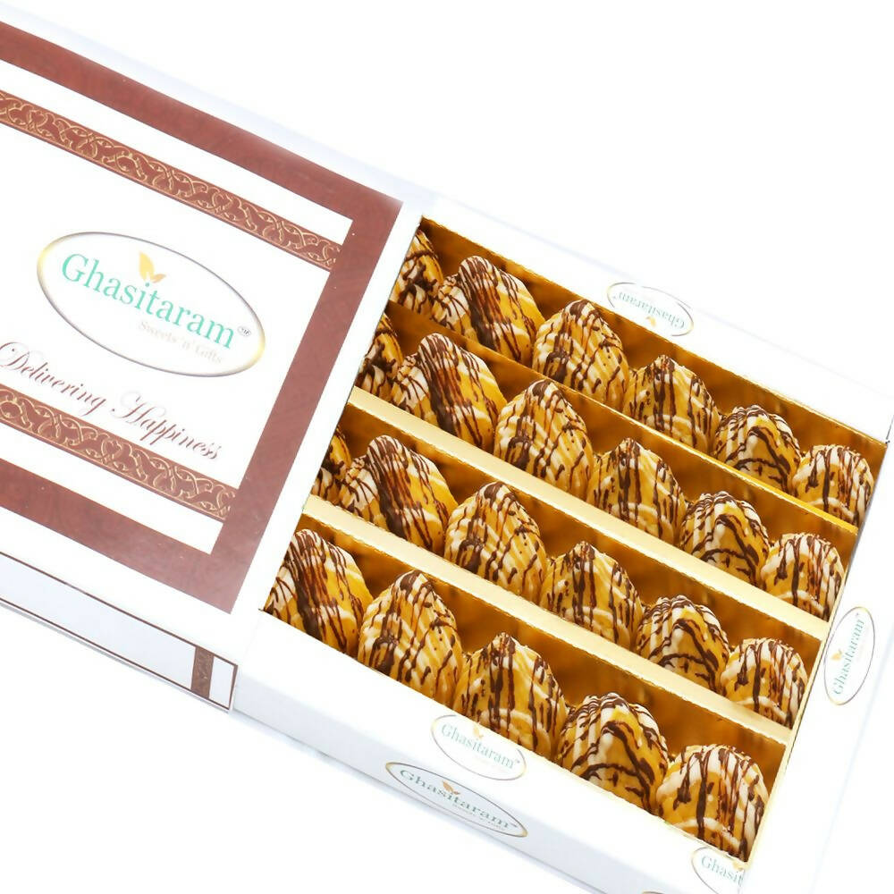 Ghasitaram Kaju Kesar Chocolate Delight Modaks 