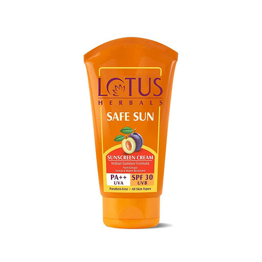 Lotus Herbals Safe Sun SPF 30 PA++ Sunscreen Cream 