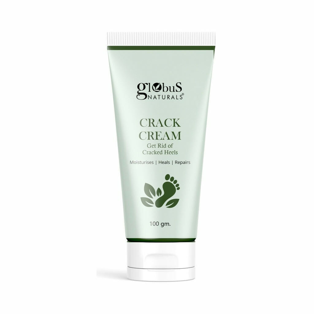 Globus Naturals Crack Cream for Dry & Cracked Heels & Feet 