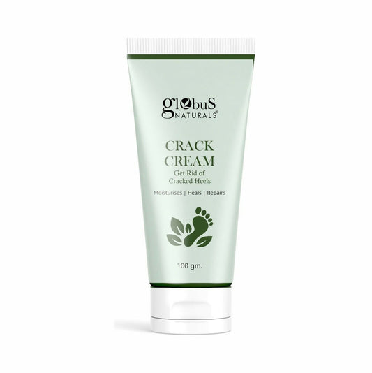 Globus Naturals Crack Cream for Dry & Cracked Heels & Feet 